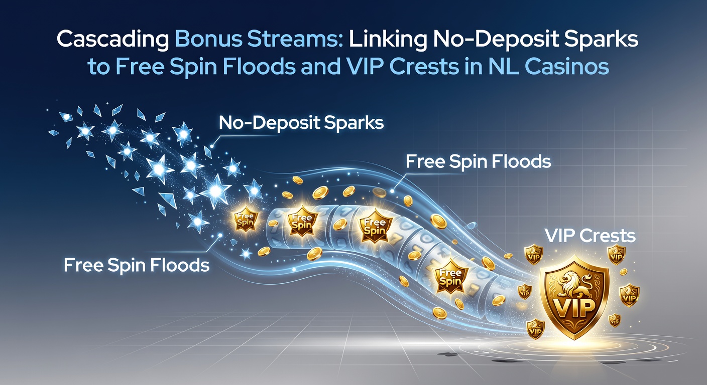 Grafische weergave van een kettingreactie bonussen in een Nederlands online casino, met vallende munten en draaiende slots