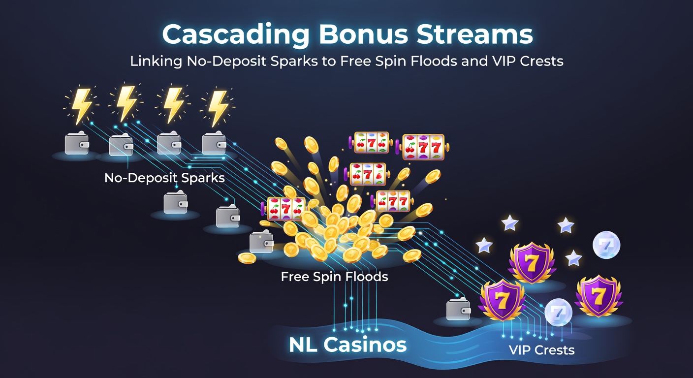 Voorbeeld van een VIP-ladder in een Nederlands casino met free spins en bonusniveaus die cascaderen