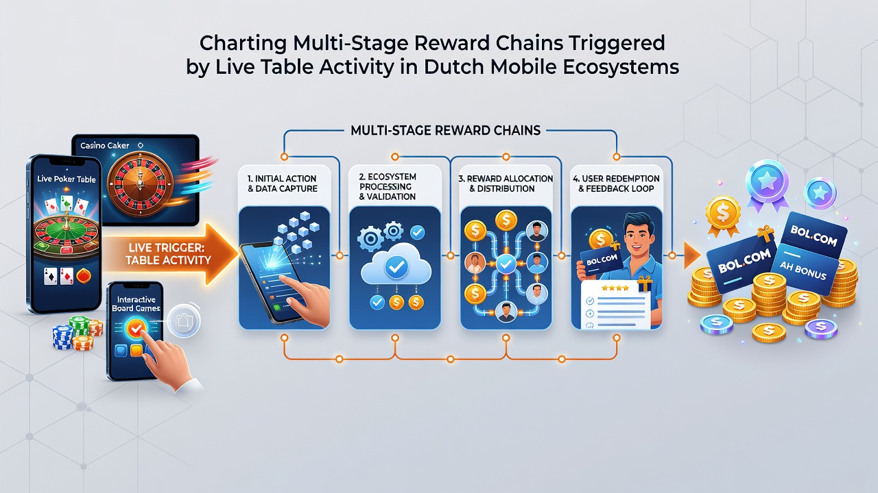 Analyse van mobiele live tafelactiviteit en beloningsketens in Nederlandse online casino's