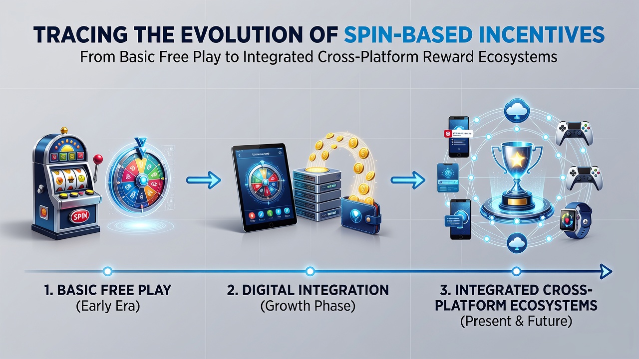 Overzicht van de ontwikkeling van free spins en beloningssystemen in online casino's